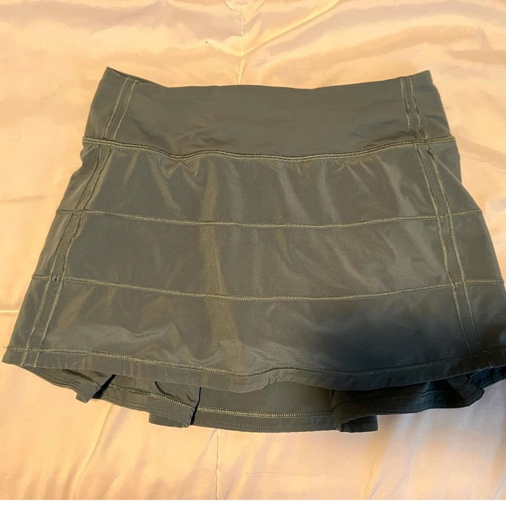 Lululemon Army Green Tennis Skirt